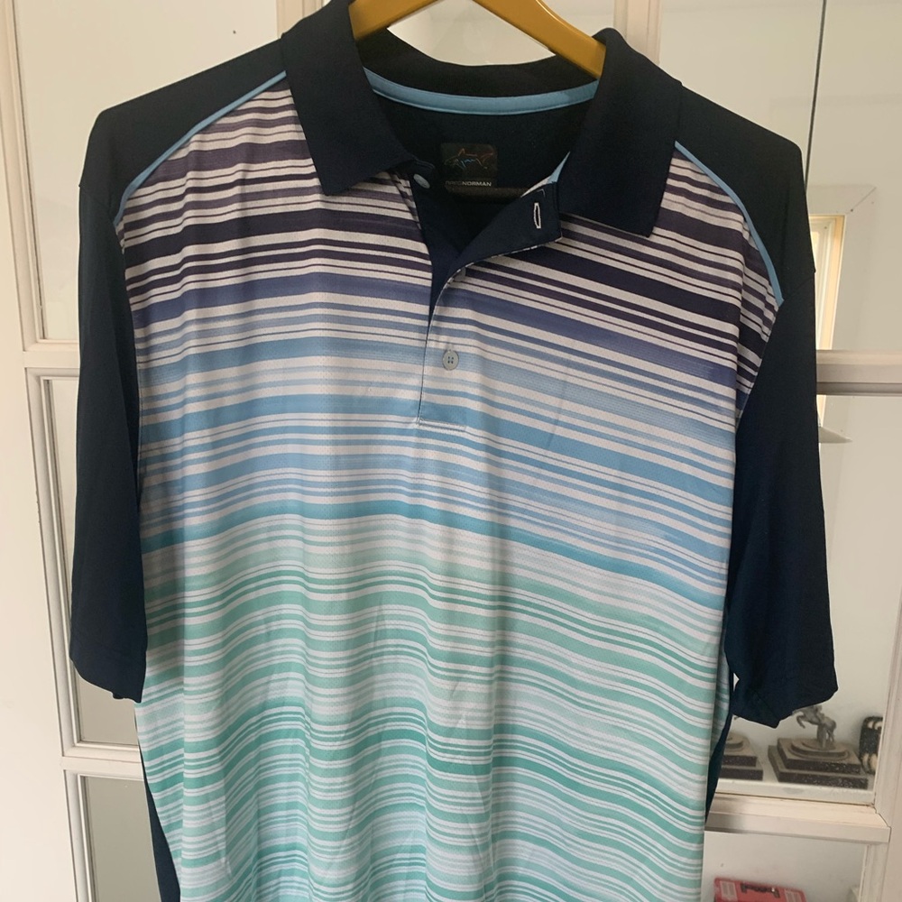4/$20 Greg Norman men’s polo shirt A4